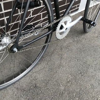 シングルスピード　ピストバイク　美品　自転車　クロモリ