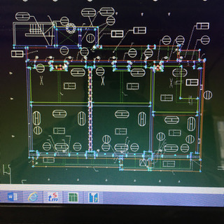 型枠拾い出し、加工帳作成します。