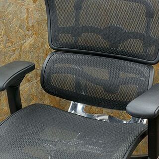 札幌 引き取り エルゴヒューマン プロ ロータイプ オフィス デスクチェア メッシュ 黒 JOIFA802