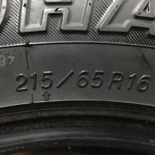 YOKOHAMA GEOLANDAR i/T-S 215/65R16 16インチ スタッドレス 4本 2014年製 エクストレイル RVR等 (VTI213) クレジットカード QR決済可能