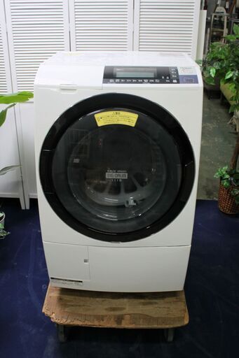 R2107) 日立 HITACHI ドラム式洗濯乾燥機　洗濯容量10㎏/乾燥容量6㎏　BD-S8700L 2015年製! 洗濯機 店頭取引大歓迎♪