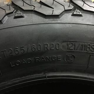 新品 BFGoodrich All-Terrain T/A KO2 LT265/60R20 20インチ 夏タイヤ 