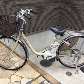 (バッテリー美品)Panasonic変速電動アシスト自転車(配達用最高です) バッテリー美品)Panasonic変速電動アシスト自転車(配達用最高です)