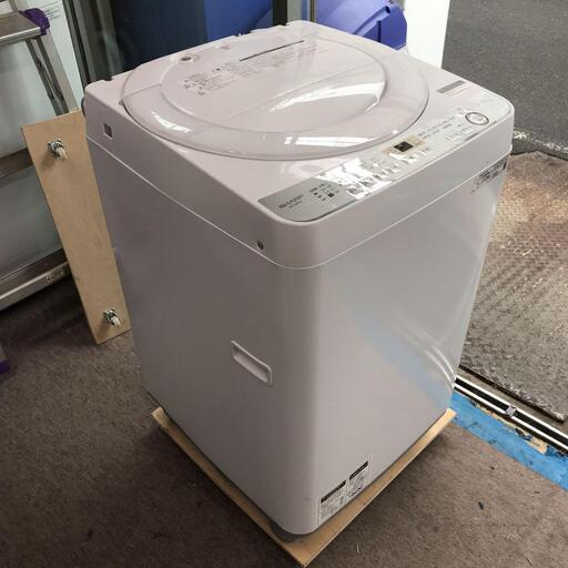 S128/SHARP 7.0kg 洗濯機 ES-GE7C-W 2019