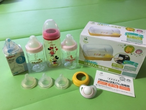 母乳相談室母乳実感哺乳瓶ほ乳びん消毒器nukおしゃぶり マコト 名古屋のベビー用品 授乳 お食事用品 の中古あげます 譲ります ジモティーで不用品の処分