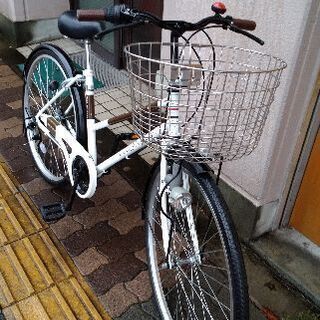 美品☆Pour-toujours[プール-トゥジュール]26吋 シティサイクル 外装6 