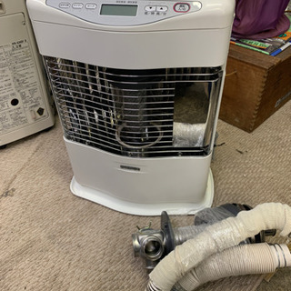 美品 サンポット FFR-384BL L カベック FF式 石油ストーブ