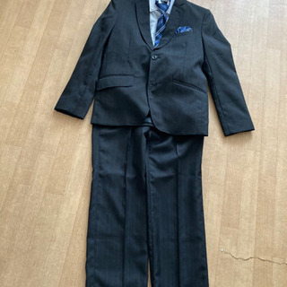150cm 男児　スーツ　黒