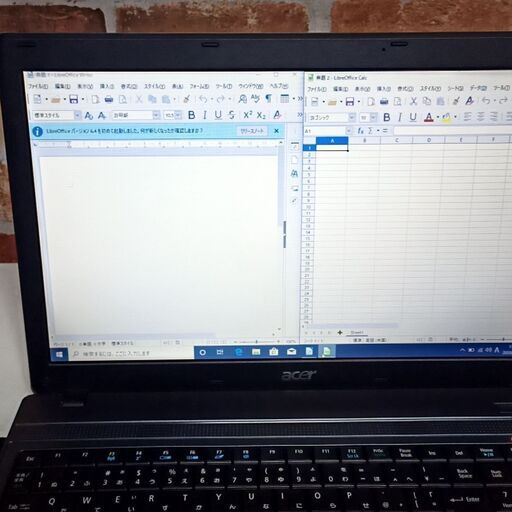 acer ノートPC 新品SSD240GB Win10Pro メモリ4GB 15.6インチ Core i3