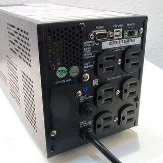 ◇ほぼ新品 OMRON BN50TG5 UPS 無停電電源装置 停電時の熱帯魚の酸素