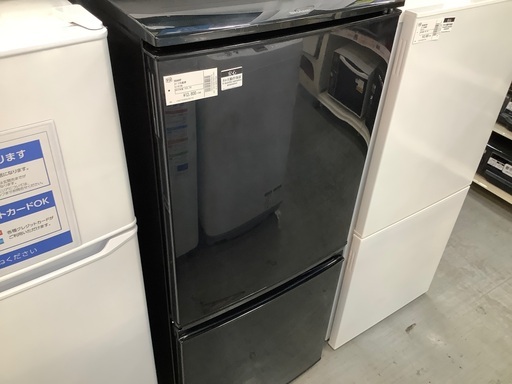 SHARP 2ドア冷蔵庫 SJ-D14B 2015年製 137L