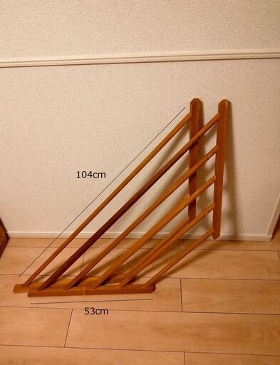 木製 コーナーハンガー 大 2 和室の天井角を有効活用 ナガノ産業 玉村町 嘉吉 佐波の収納家具 棚 シェルフ の中古あげます 譲ります ジモティーで不用品の処分