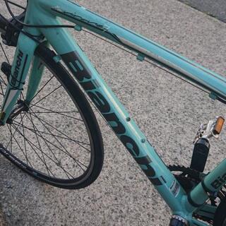 ロードバイク_ビアンキ alu hydro triple butted 6000