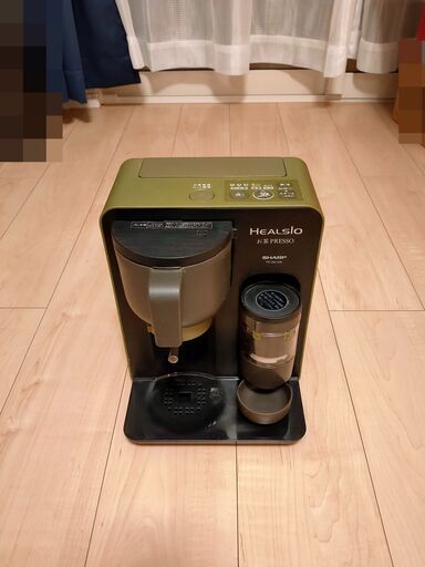 【お譲り先決定しました】SHARP シャープ ヘルシオ お茶PRESSO プレッソ TE-GS10A-B 2014年製 元箱説明書付