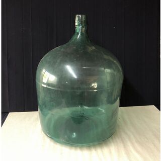 c986 古い ガラス 大瓶 置物 ガラス瓶 高さ44.5cm