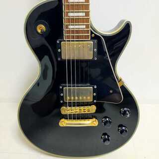 全国OK】BURNY RLC-55ブラックビューティ レスポールカスタム 黒