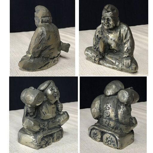 Amazon｜開運七福神 恵比寿 シルキーゴールド 仏師：牧田秀雲