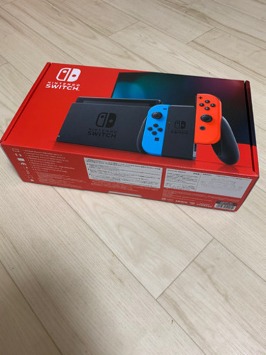 新品未開封　Nintendo Switch ネオンレッドネオンブルー新型スイッチ