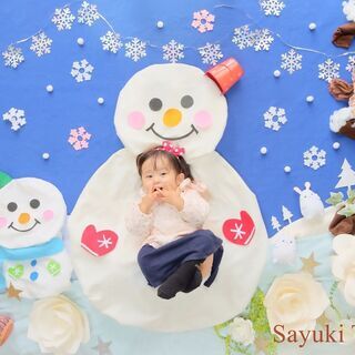 11月開催　雪あそび＆クリスマスケーキアート撮影会