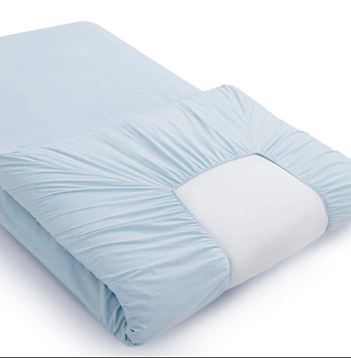 A126【新品未開封】Bedsure 敷布団カバー 高級綿100％ 単品 ワンタッチシーツ セミダブル125*215cm 200本高密度生地 ホテル品質 オールシーズン 洗替え 通気吸湿 フィットシーツ 柔らかい 軽い