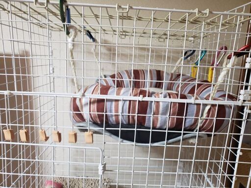 猫のゲージ(4段)
