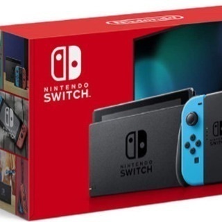 ニンテンドーSwitch（新品未使用）ネオンブルー】