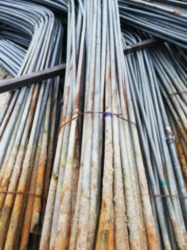 ビニールハウス 解体済 骨組み 間口約6m 奥行約47m