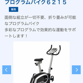 アルインコ　プログラムバイク