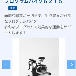 アルインコ　プログラムバイク