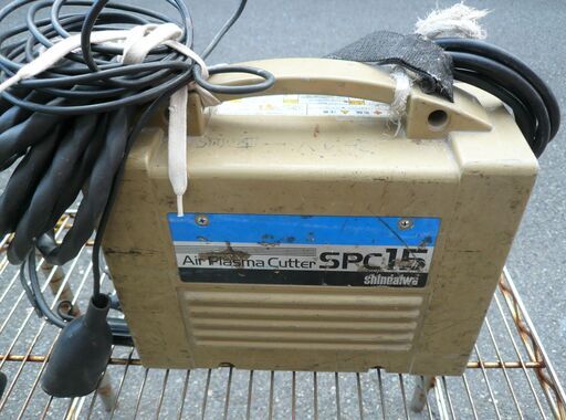 ☆新ダイワ shindaiwa SPC15-C エアープラズマ切断機 コンプレッサー内蔵◆しっかり切断