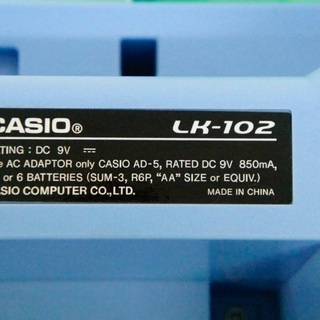 CASIO電子ピアノ LK-102