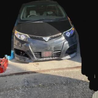 エスティマ　エアロ　フロントバンパー