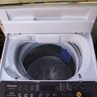 1 パナソニック  NA-F70PB12　7.0㎏ 全自動洗濯機 2018年製