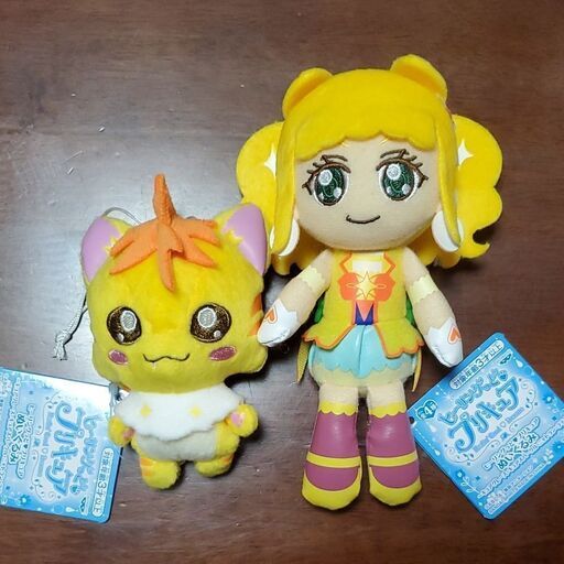 新品 ヒーリングっどプリキュアぬいぐるみ マスコット キュアスパークル ニャトラン みう 下新川のキッズ用品 その他 の中古あげます 譲ります ジモティーで不用品の処分