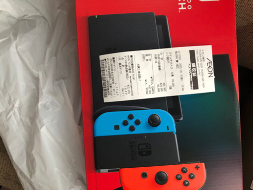 ニンテンドースイッチ ネオンブルーレッド