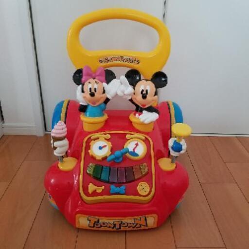 ミッキーマウス手押し車ディズニー タピオカ 熊川のおもちゃ 乗用玩具 の中古あげます 譲ります ジモティーで不用品の処分