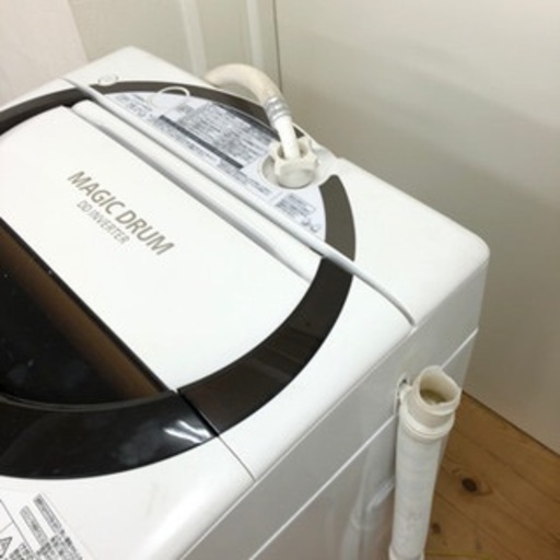 9-089 洗濯機　　東芝電気洗濯機　AW-6D3M 2016年製