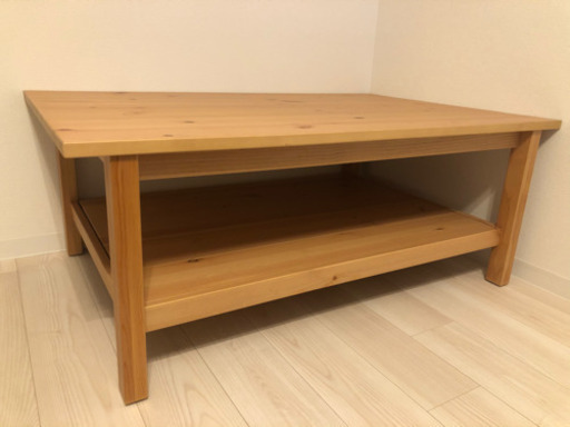 【美品】木製テーブル 幅:118cm 奥:75cm 高:57cm