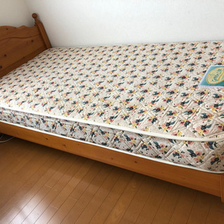 シングルベッド ナチュラルカラー 木製