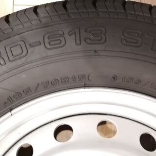 新車外し】トヨタ カムロード 純正ホイールタイヤ 4本セット