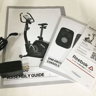 美品！Reebok リーボック フィットネスバイク ONE GB50 エアロバイク 運動不足解消 ジム