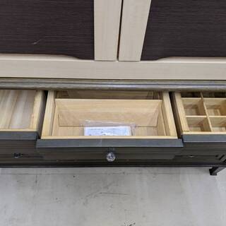 府中家具 4段チェスト 引出しに小分け付 糸島福岡唐津 1010-03