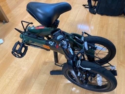 ドッペルギャンガー  折り畳み自転車　hakovelo 140-S-GR