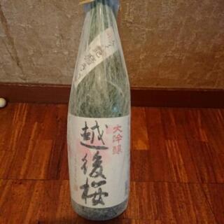 《未開封》日本酒 越後桜 1.8L 一升瓶 