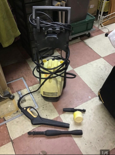 KARCHER 330 M　ケルヒャー 家庭用高圧洗浄機　動作品