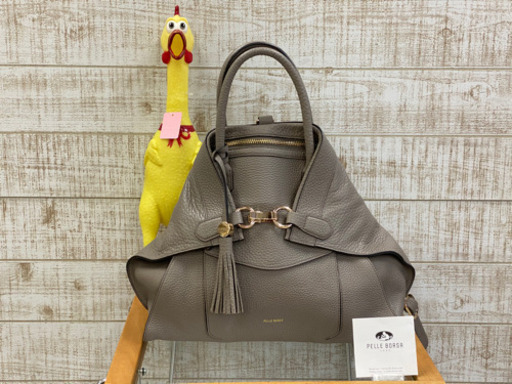 【愛品館江戸川店】ペレボルサ アンミカコラボ シュリンクレザーリュックトート2WAYバッグ　ID107-043996-007