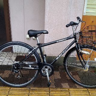 miyata SJCROSS[スタージャック]27吋シティクロスバイク 外装6段/LEDオート/ブラック