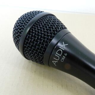 AUDIX ダイナミックマイク ハイパーカーディオイド ボーカル用 OM6☆ PayPay(ペイペイ)決済可能 ☆ 札幌市 北区 屯田