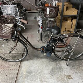 整備済新基準良品Panasonic 8AH電動アシスト自転車W01
