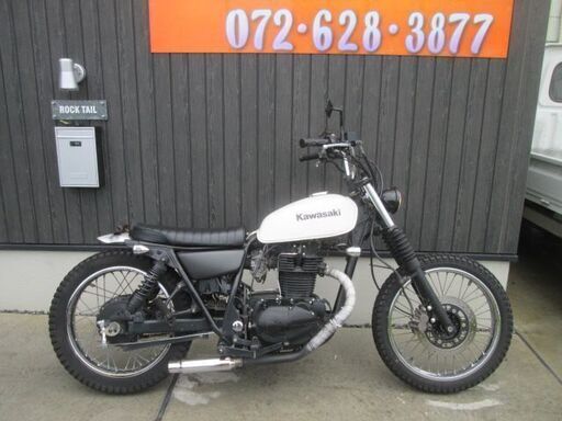 ★25万円　250ＴＲ　フルカスタム車両！セル1　実動車★カワサキ　250　ＴＲ　ＢＪ250Ｆ